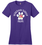 Yorkshire Terrier Mom Ladies Crew Neck (CK1291)
