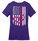 Clinical Nurse Specialist - Nurse Flag Ladies Crew Neck T-Shirt (CK1287)
