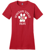 Yorkshire Terrier Mom Ladies Crew Neck (CK1291)