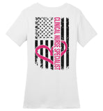 Clinical Nurse Specialist - Nurse Flag Ladies Crew Neck T-Shirt (CK1286)