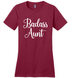 Badass Aunt Ladies T-Shirt