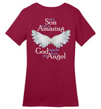 Son Amazing Angel Ladies Tee
