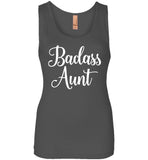 Badass Aunt Ladies Jersey Tank Top