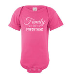 Family Over Everything Infant Bodysuit