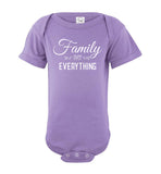 Family Over Everything Infant Bodysuit