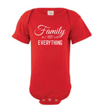 Family Over Everything Infant Bodysuit