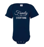 Family Over Everything Infant Bodysuit