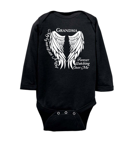 Grandma Guardian Angel Infant Long Sleeve Bodysuit