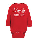 Family Over Everything Infant Bodysuit Long Sleeve