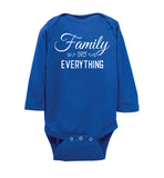 Family Over Everything Infant Bodysuit Long Sleeve