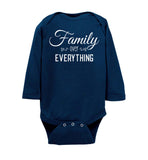 Family Over Everything Infant Bodysuit Long Sleeve