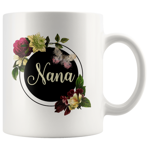 Nana 11 oz White Coffee Mug