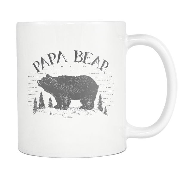 Mama Bear Papa Bear Coffee Mugs 11 oz