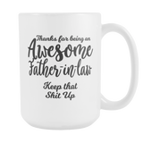 Awesome Father in Law - Father in Law Gift Coffee Mug