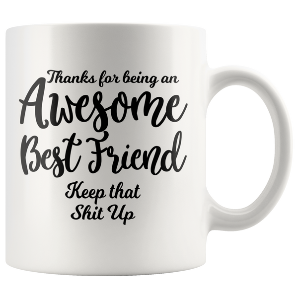 Awesome Best Friend 11 oz White Coffee Mug