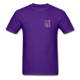 Nurse Flag Gildan Ultra Cotton Adult T-Shirt (CK1213) - purple
