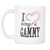 I Love being a Gammy White 11oz Coffee Mug