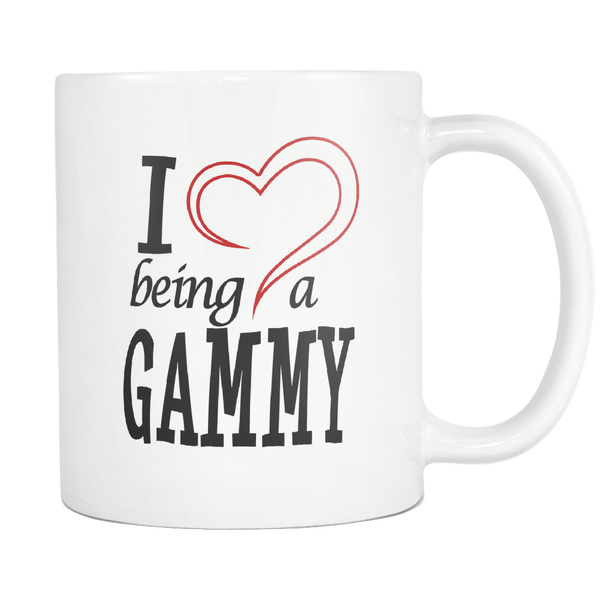 I Love being a Gammy White 11oz Coffee Mug