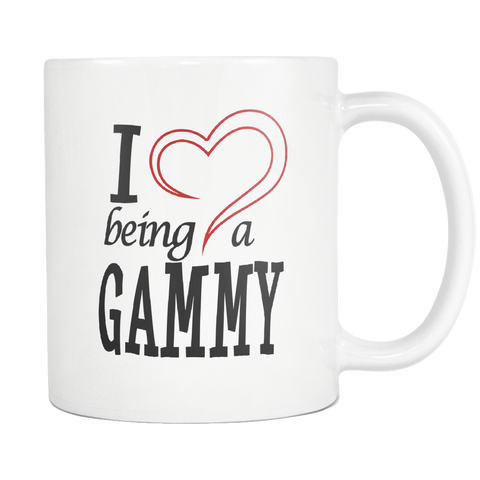 I Love being a Gammy White 11oz Coffee Mug
