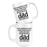 Stepdad Coffee Mug - Best Dad I've Ever Had
