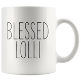 Blessed Lolli 11 oz White Coffee Mug