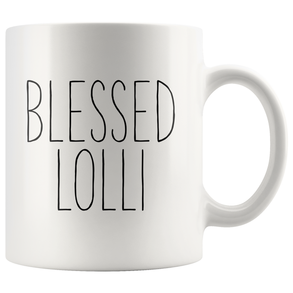 Blessed Lolli 11 oz White Coffee Mug