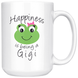 Happiness is being a Gigi 15 oz Coffee Mug