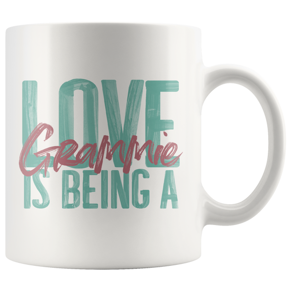 Love is being a Grammie 11 oz White Coffee Mug