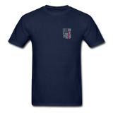 Nurse Flag Gildan Ultra Cotton Adult T-Shirt (CK1213) - navy