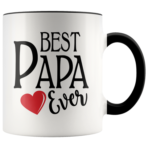 Best Papa 11 oz Accent Coffee Mug