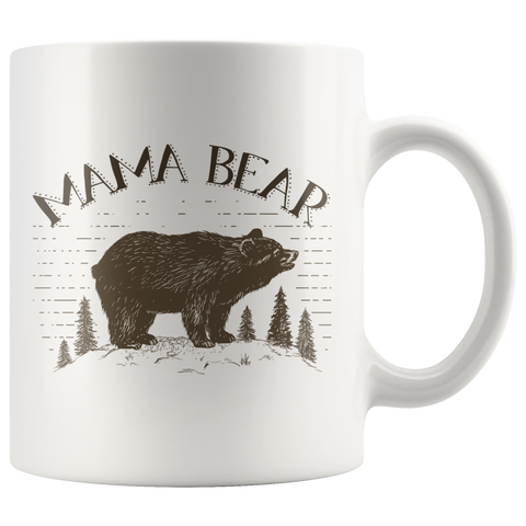 Mama Bear and Papa Bear 11 oz Coffee Mugs