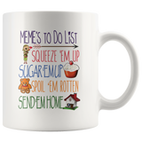 Mema's ToDo List 11 oz Coffee Mug