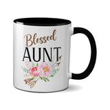 Blessed Aunt Coffee Mug - Gift for Aunt Birthday, Mothers Day Gift