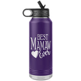 Best Mamaw Ever 32oz Water Bottle