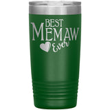 Best Memaw Ever 20oz Tumbler