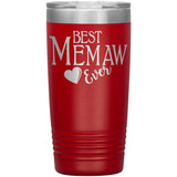 Best Memaw Ever 20oz Tumbler