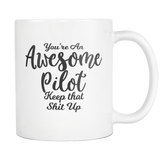 Awesome Pilot - Funny Coffee Mugs