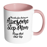 Awesome Step Mom Coffee Mug - Gift For Step Mom