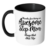 Awesome Step Mom Coffee Mug - Gift For Step Mom