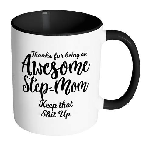 Awesome Step Mom Coffee Mug - Gift For Step Mom