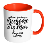 Awesome Step Mom Coffee Mug - Gift For Step Mom