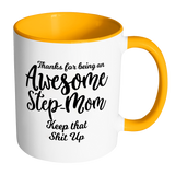 Awesome Step Mom Coffee Mug - Gift For Step Mom