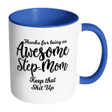 Awesome Step Mom Coffee Mug - Gift For Step Mom
