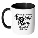 Awesome Mom Coffee Mug - Gift for Mom from son or daughter