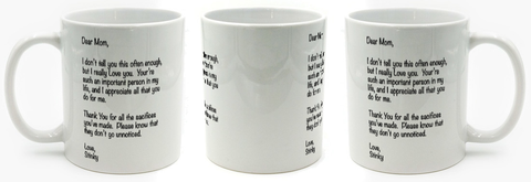 Dear Mom Love Stinky