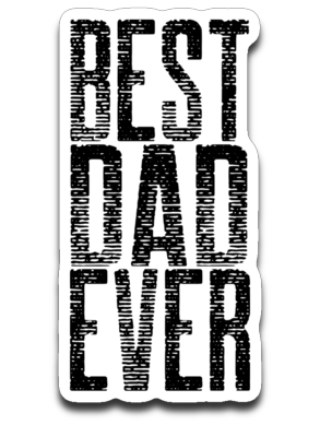 Best Dad Ever Decal