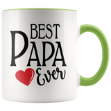Best Papa 11 oz Accent Coffee Mug