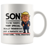 Funny Trump Mug - Son You're Terrific 11 oz Coffee Mug