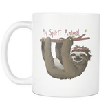 Sloth My Spirit Animal - Cute Sloth Coffee Mug