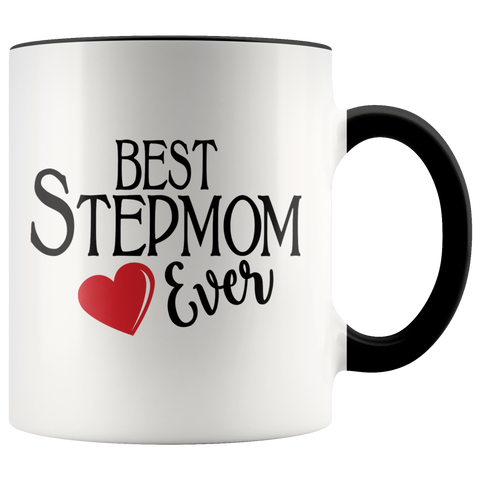 Best Stepmom Ever 11 oz Accent Coffee Mug